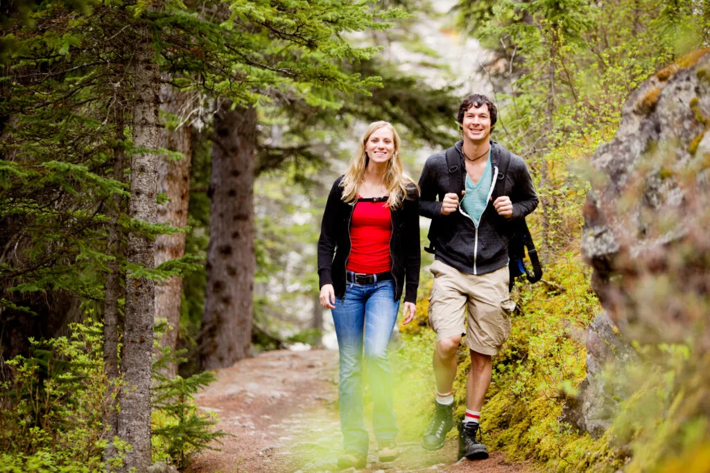 Wandern im Wald – welcher Fastentyp bist du?